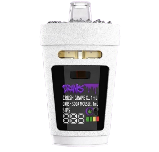 Dranks Disposable Crush Grape X Crush Soda Mousse